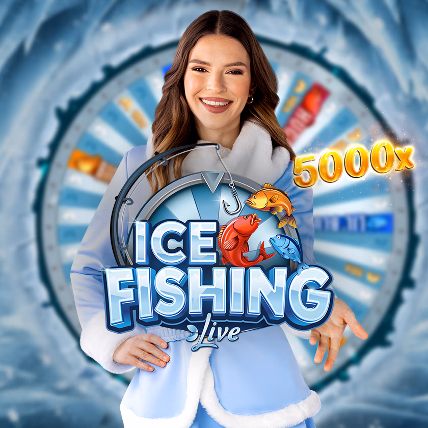 Ice Fishing promo banner